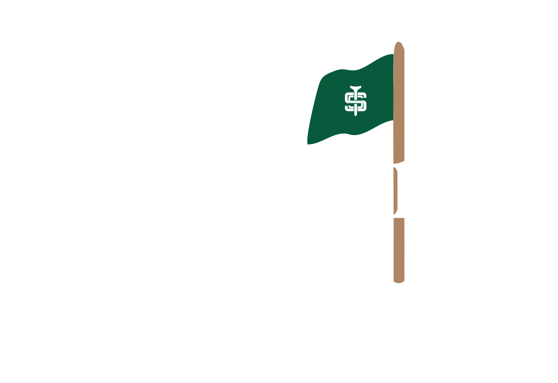 The Southern Swing — Wordmark with pennant