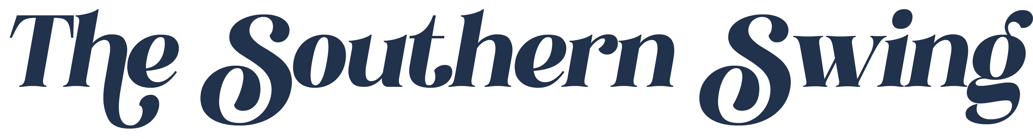 The Southern Swing — Inline wordmark