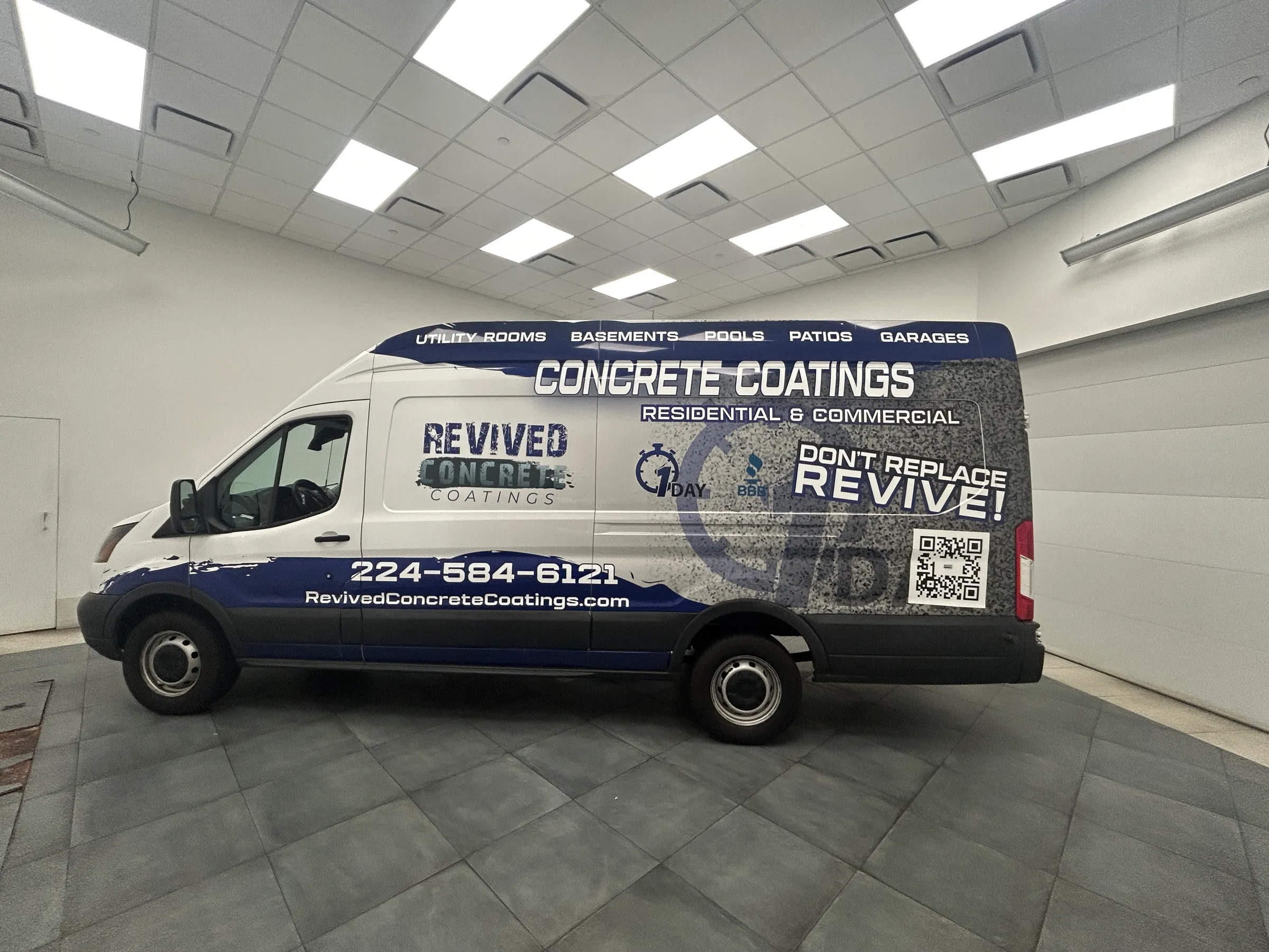 Vehicle wraps — Revived Concrete Coatings