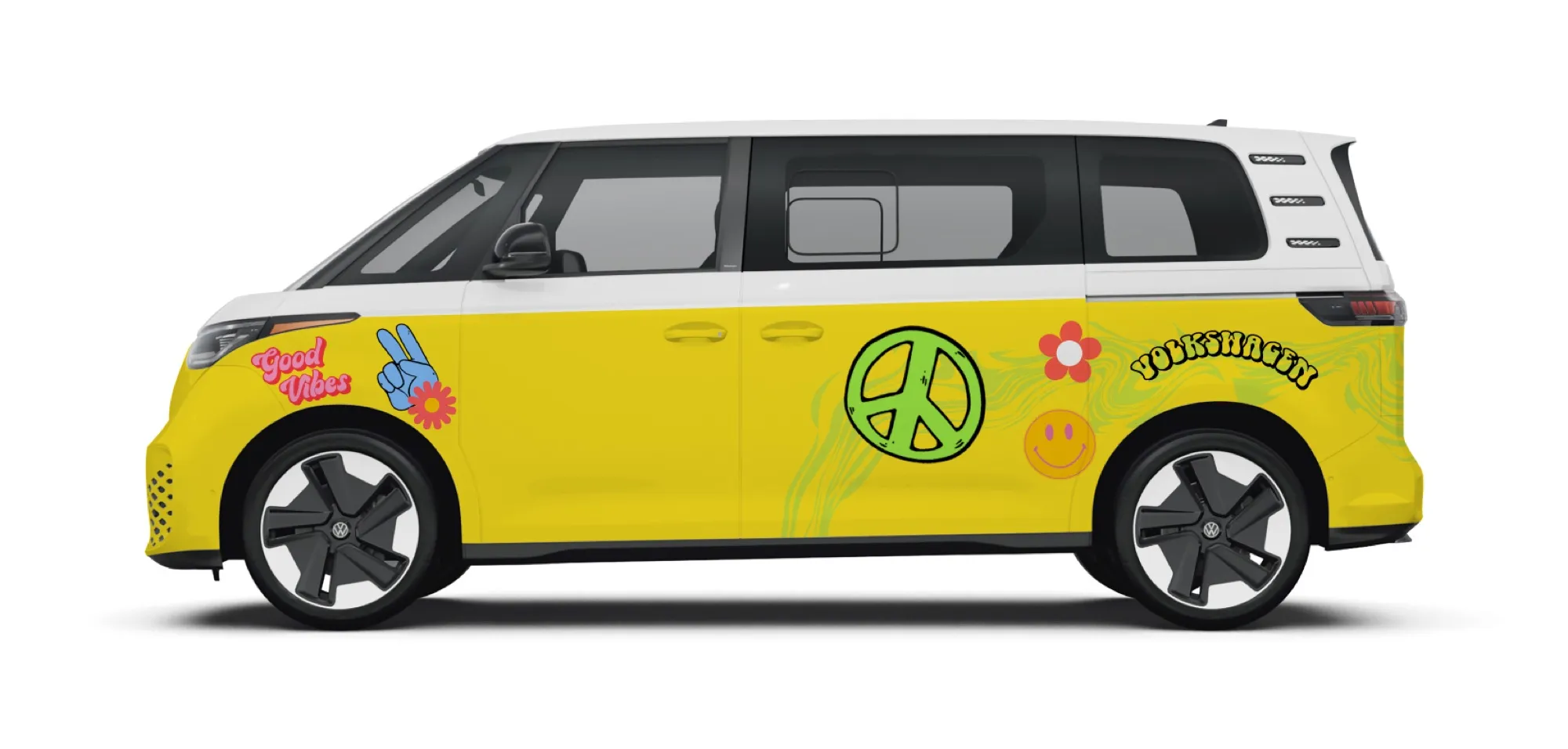Vehicle wraps — Larry Roesch Volkswagen — ID. Buzz