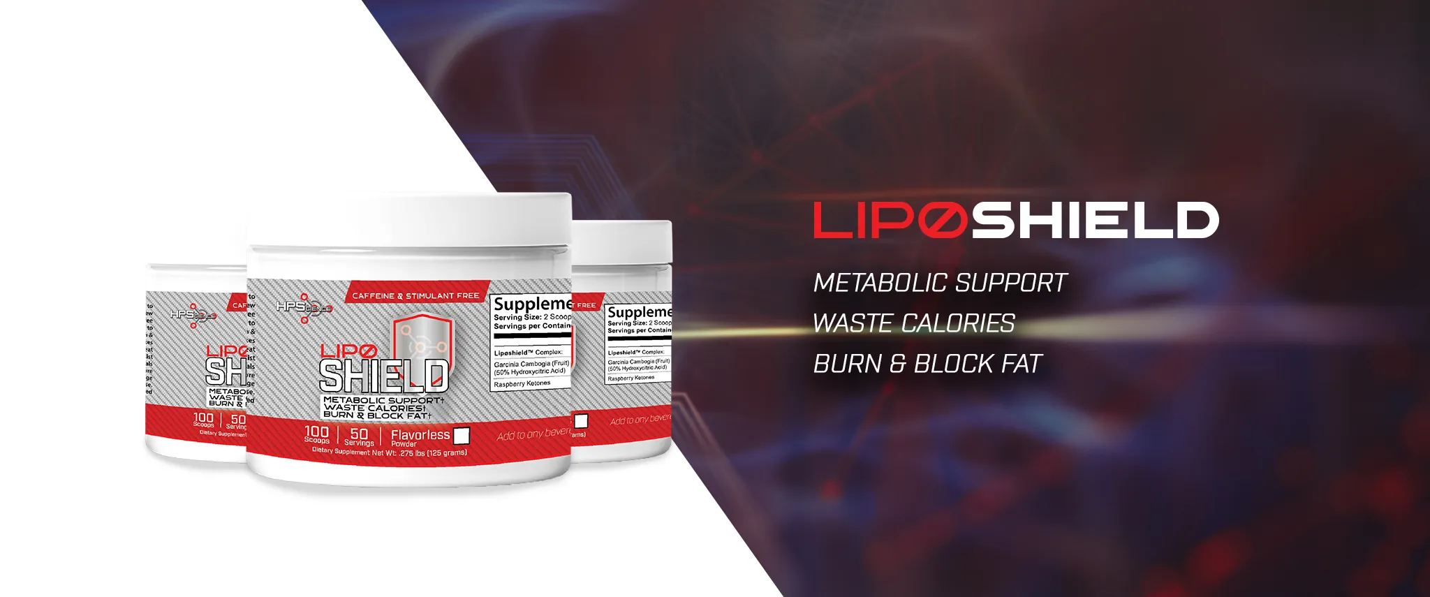 HPS Supplements — Storefront slider — Lipøshield